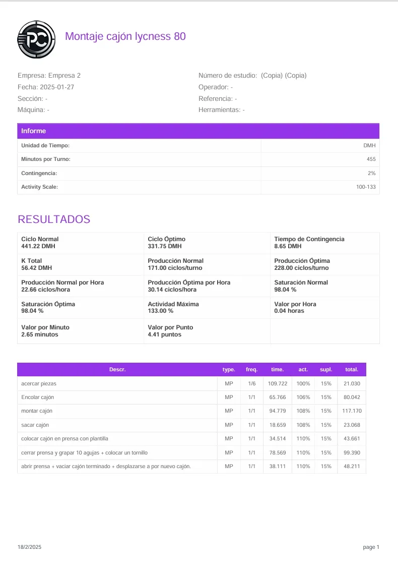 Exporta datos a Excel y PDF
