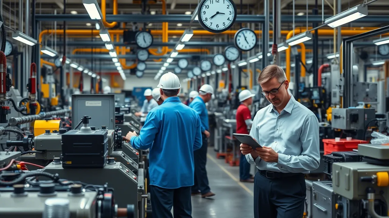 Optimiza la productividad empresarial con el control de tiempos y el cronometraje industrial