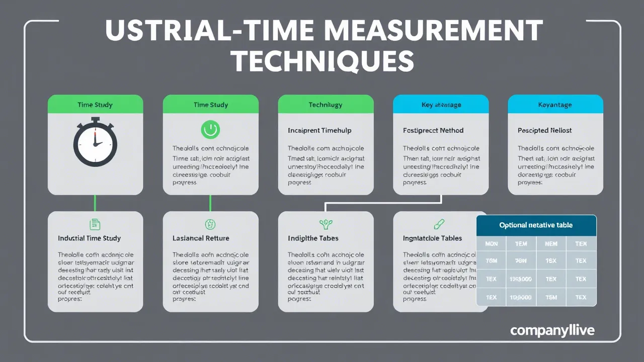 What Are the Industrial Time Study Techniques?